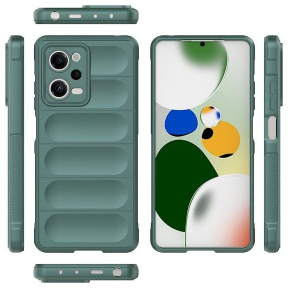 Чохол силіконовий MagCase для Xiaomi Redmi Note 12 Pro 5G колір Зелений | Зображення 2
