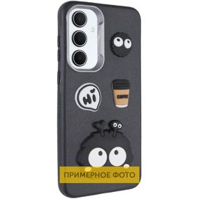 Чохол TPU Leather Toys для Xiaomi Redmi 13C / Poco C65 Monster / Black