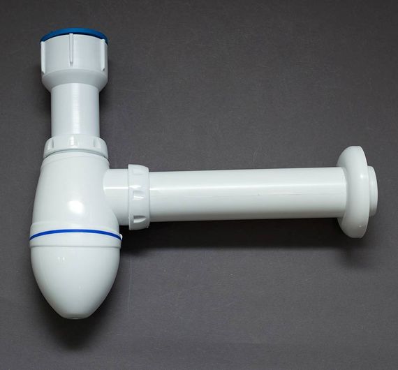Сифон для пісуара Ø40 з відводом Ø50 UNICORN K210 1/50 | Зображення 2