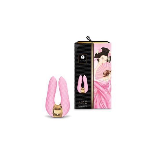 Чуттєвий вібратор для клітора Shunga Aiko з гнучкими кінчиками (Light Pink) | Зображення 7