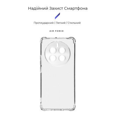 Чехол для мобильного телефона Armorstandart Air Force Realme 12 Pro / 12 Pro+ Camera cover Transparent (ARM74722) | Зображення 2
