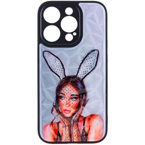 TPU+PC чохол Prisma Ladies для Apple iPhone 14 Pro (6.1") Rabbit