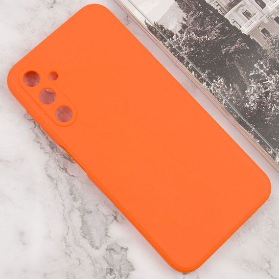Силіконовий чохол Candy Full Camera для Samsung Galaxy A25 5G Помаранчевий / Orange | Зображення 1