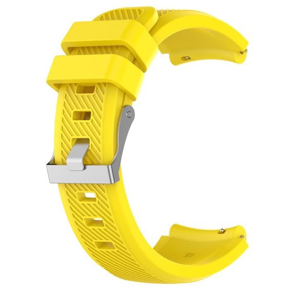 Силіконовий ремінець Primo для годинника Xiaomi Huami Amazfit SportWatch 2 / Amazfit Stratos - Yellow | Зображення 1
