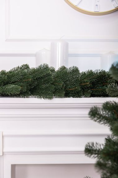 Хвойная литая гирлянда 2 м зеленая ветки елки TD-BRNCHGR2 | Зображення 3