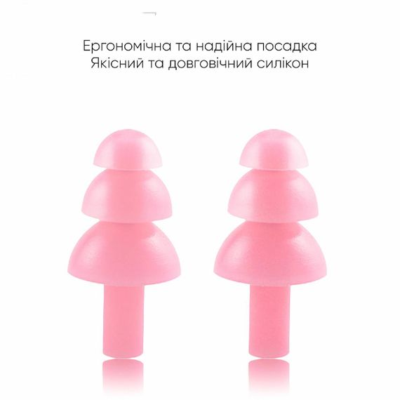 Беруши Renvo Light Розовый Уни (2SC120-05) | Зображення 1