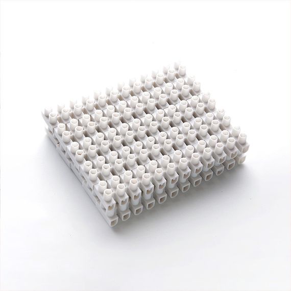 Клемна колодка 20 А 14 мм2 (пачка, красно 10 шт.) APRO TB-A201 | Зображення 1