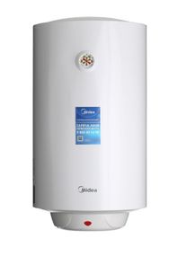 Водонагрівач Midea 50 л, 1500 Вт, "сухий" ТЕН, вертикальний, циліндричний, білий (D50-15F1(D))