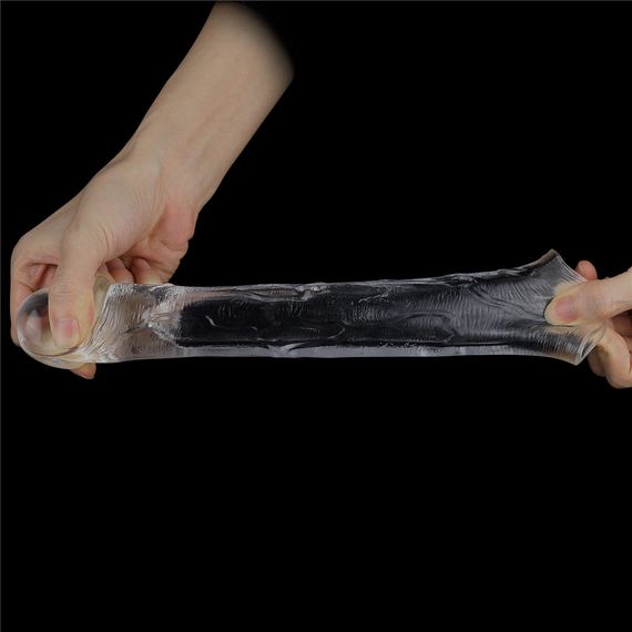 Насадка - Flawless Clear Penis Sleeve Add 2" Clear Sex Aura | Зображення 5