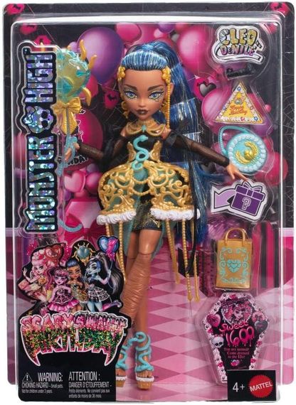 Кукла Монстр Хай Клео де Нил ужасно сладкий день рождения Оригинал Mattel Monster High Cleo De Nile
