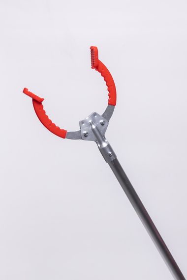 Затискач для сміття з довгою ручкою, гумова крайка, професійний інвентар HP-35015-39 | Зображення 2