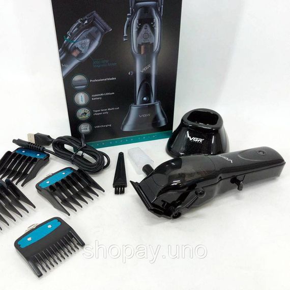 Бездротова акумуляторна машинка для стрижки волосся VGR Hair Clipper V-653 Voyager IS-29 | Зображення 1
