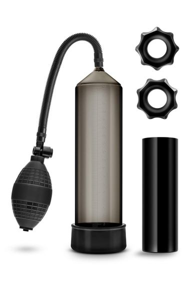 Набор для стимуляции и накачивания пениса Blush Quickie Kit черный Sex Aura