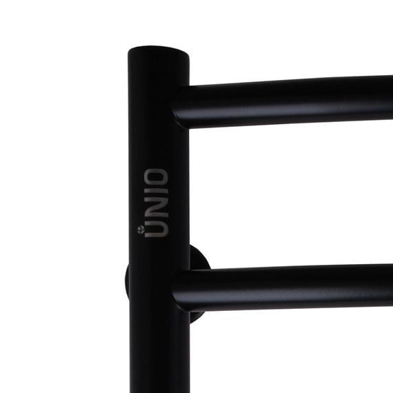 Рушникосушарка UNIO LDE W 1000-500-9 BLK Драбинка Дуга Еліт чорна (21552) | Зображення 2