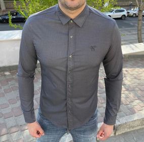Рубашка Canali  9060 grey
