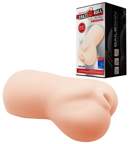 Мастурбатор-вагіна Crazy Bull - Helen Realistic Vagina, BM-009147 Sex Aura | Зображення 1