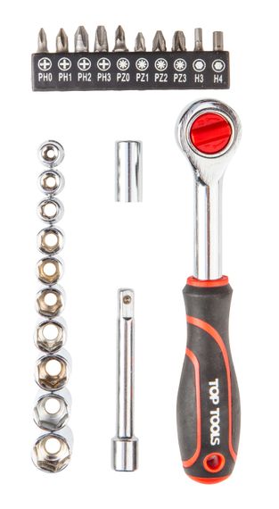 Набор инструмента Top Tools 1/4, 23 ед. (38D505)