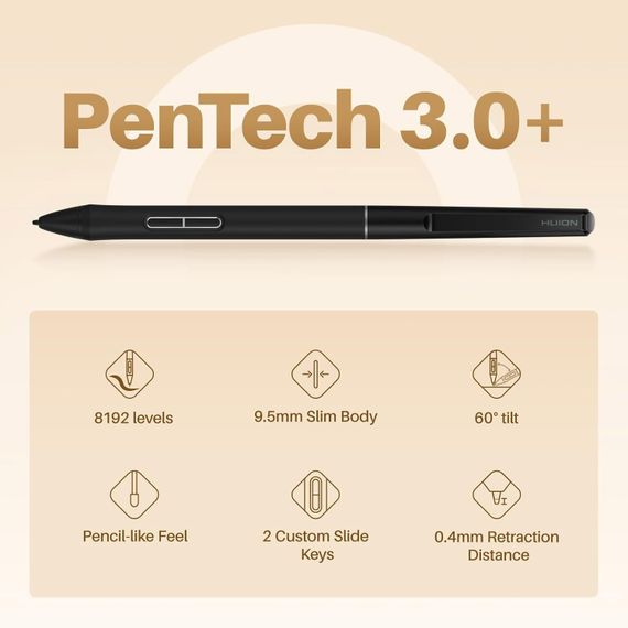 Графічний планшет Huion 10.5&quot;x6.25&quot; Inspiroy Frego M L-610 | Зображення 7