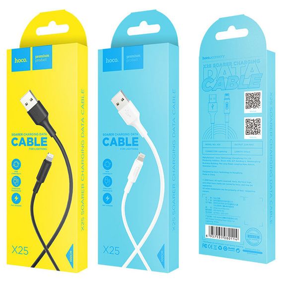 Дата кабель Hoco X25 Soarer Lightning Cable (1m) | Зображення 5