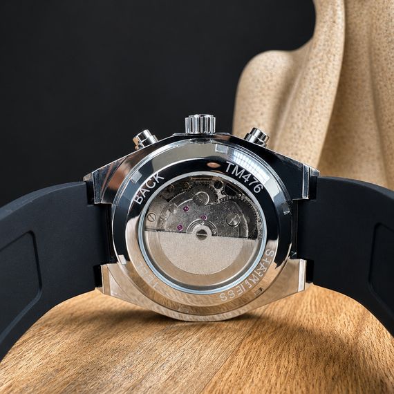 Наручний механічний годинник Forsining 8314 Black-Silver | Зображення 4