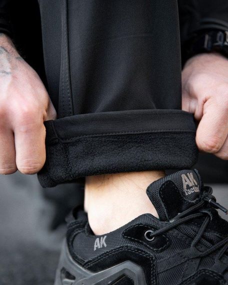 Міські тактичні штани MAXIMUS софтшел black ПП7981 | Зображення 7