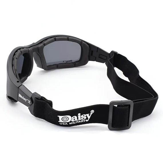 Тактические защитные очки с 4 сменными линзами / Солнцезащитные очки с поляризацией / Мужские очки | Зображення 3