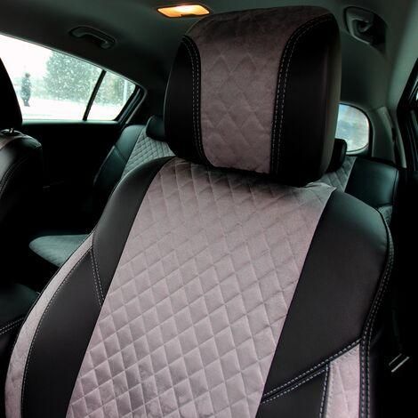 Чохли на сидіння з екошкіри та антари Toyota Corolla E170 2013-2018 EMC-Elegant | Зображення 1