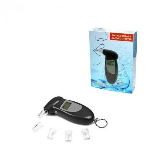 Персональний алкотестер Digital Breath Alcohol Tester із мундштуками | Зображення 4