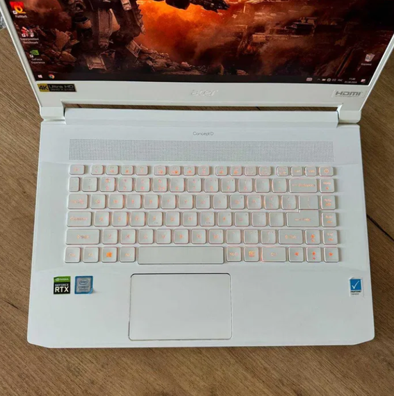 Ноутбук Acer Concept D 15,6 4K IPS i7 9750H 32Gb SSD 1Tb RTX 2080 MaxQ Б/В | Зображення 2