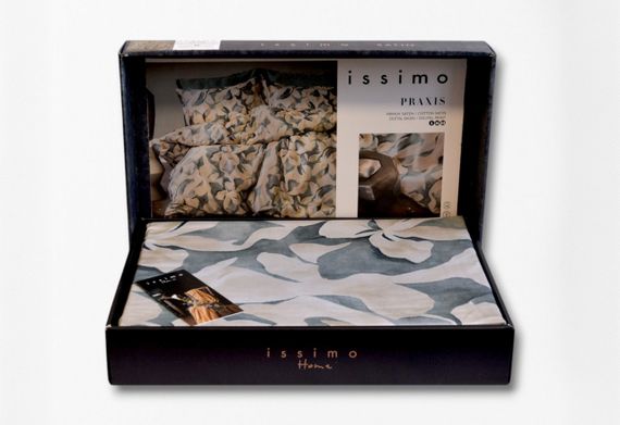 Комплект постельного белья Issimo Digital Satin 200х220 см Praxis | Зображення 3