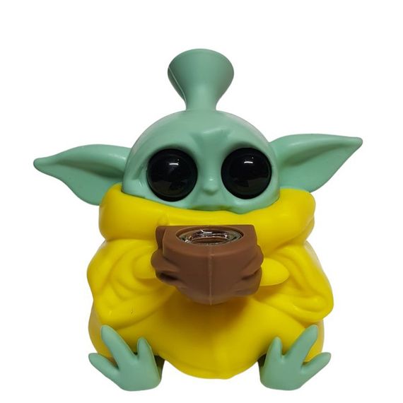 Кальян Силіконовий "Малыш Йода Baby Yoda Grogu" | Зображення 1
