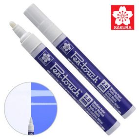 Маркер Sakura Pen-Touch Голубой, ультрафиолетовый, средний (MEDIUM) 2.0мм (084511322790) - Топ Продаж!