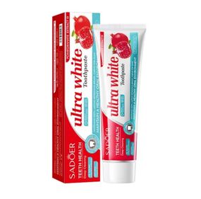 Відбілююча зубна паста з гранатом Sadoer Ultra White, 100г