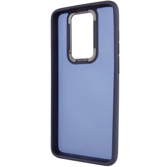 Чехол TPU+PC Lyon Frosted для Xiaomi Redmi Note 8 Pro Navy Blue | Зображення 2