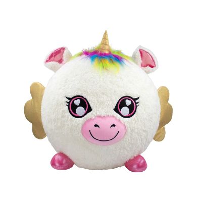 Мягкая игрушка Biggies серии Little Fantasy W1 - Белый единорог (надувная игрушка, насос) (BIG002-UN)