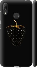Чохол на Huawei Y7 2019 Чорна полуниця "3585m-1638-24368"