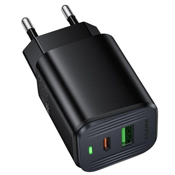 МЗП Borofone BAS85A Star PD30W+QC3.0 (1USB-A/1C) Black | Зображення 5