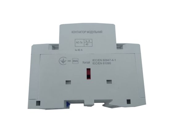 Контактор модульный КМ-3-40-40 40А 230AC 4NO 4р 3мод. Ny95503891 | Зображення 2
