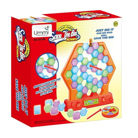 Настольная интерактивная игра Ummi 93788 Save the Bee Red | Зображення 1