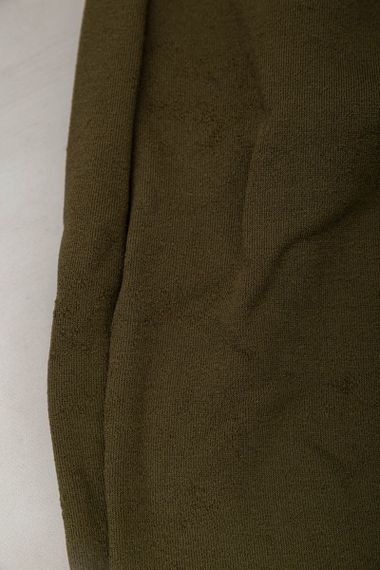 Спортивные штаны женские на флисе  -уценка, цвет хаки, 238R57828-U-32 | Зображення 5