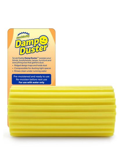 Губка для пилу Scrub Daddy Damp Duster (жовта) | Зображення 1