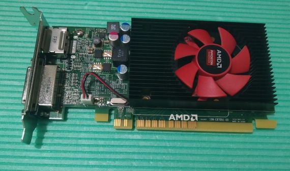 Дискретная видеокарта AMD Radeon R5 340X, 2 GB GDDR3, 64-bit / 1x DVI, 1x DisplayPort / Для корпусов форм-фактора SFF б/у | Зображення 1
