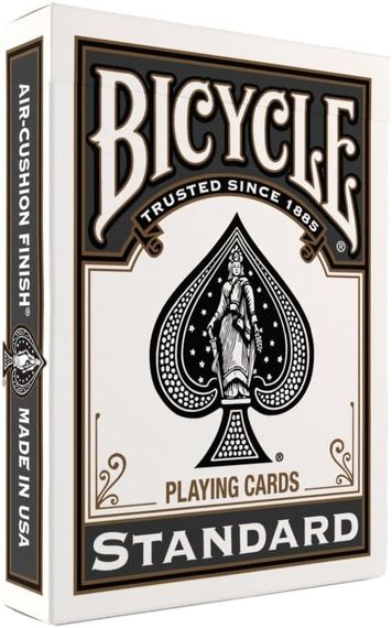 Игральные карты Bicycle Standard Playing Cards Черные