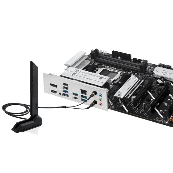 Материнcкая плата ASUS PRIME B850-PLUS WIFI sAM5 B850 4xDDR5 M.2 HDMI DP WiFi BT ATX 90MB1L80-M0EAY0 | Зображення 4