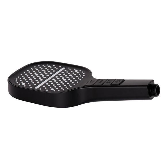 Лійка для ручного душу Qtap Rucni 130x130 мм QTRUC125BLM45957 Black Matt | Зображення 2