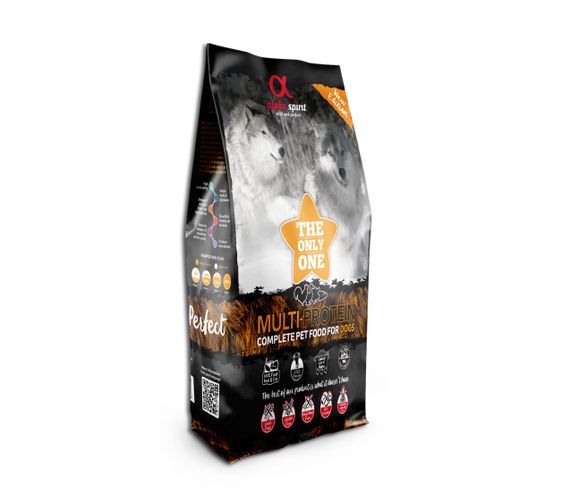 Сухой корм для собак с курицей и рыбой Alpha Spirit The Only One Multiprotein, 12 кг | Зображення 1