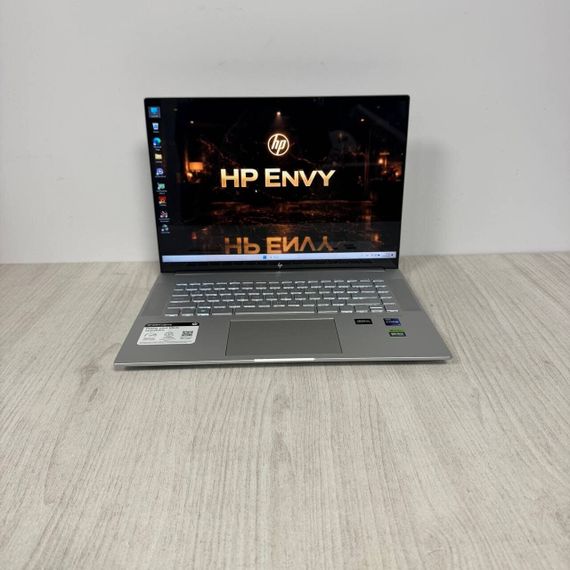 Ігровий ультрабук HP Envy 16-h1001nr / 16" (2560x1600) IPS Touch / Intel Core i9-13900H (14 (20) ядер по 2.6 - 5.4 GHz) / 16 GB DDR5 / 512 GB SSD NVMe / nVidia GeForce RTX 4060, 8 GB GDDR6, 128-bit / WebCam б/в | Зображення 1