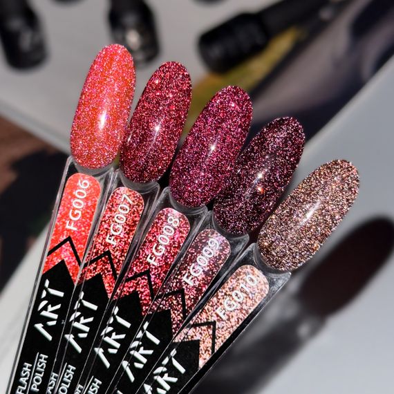 Світловідбиваючий гель-лак ART in detail FG06 6мл | Зображення 1