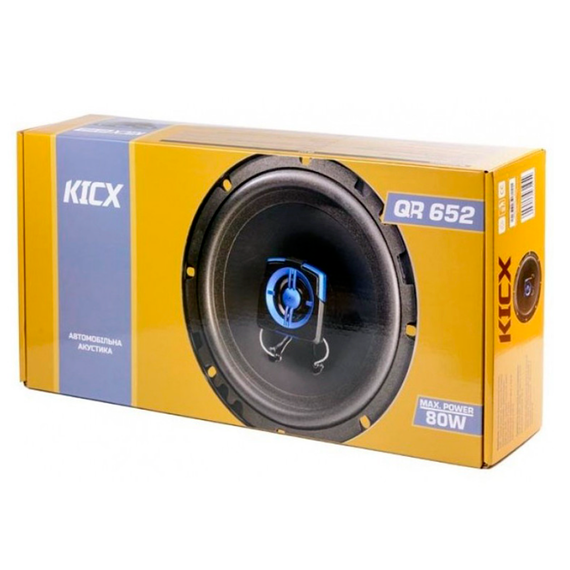 Коаксиальная акустическая система динамики Kicx QR-652 | Зображення 2
