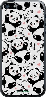 Чохол на iPhone 5s Панди "4318t-21-2448"